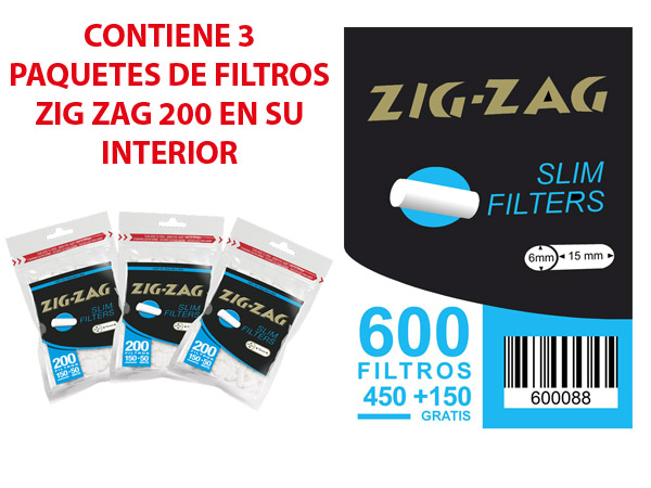 Filtros ZIG ZAG 600 Slim